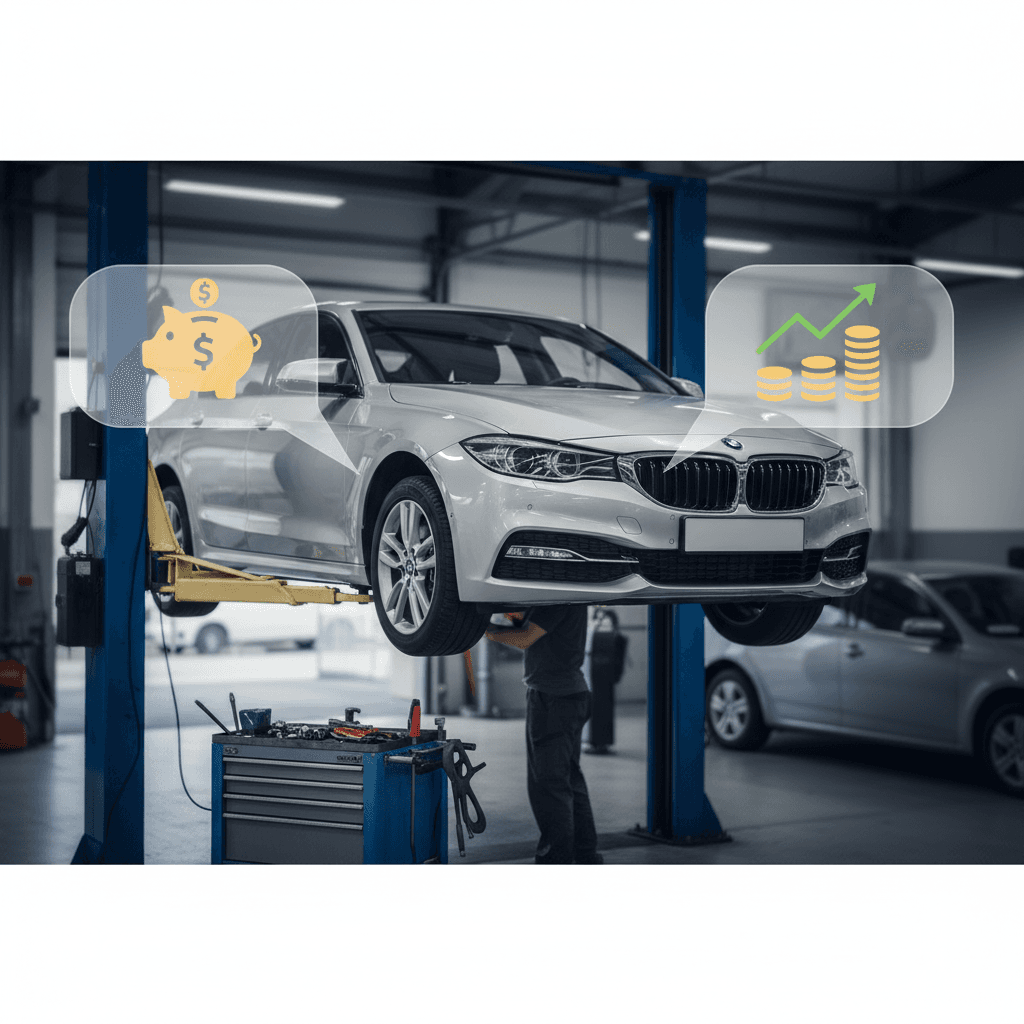 Revisão do carro em dia sem deixar as contas no vermelho