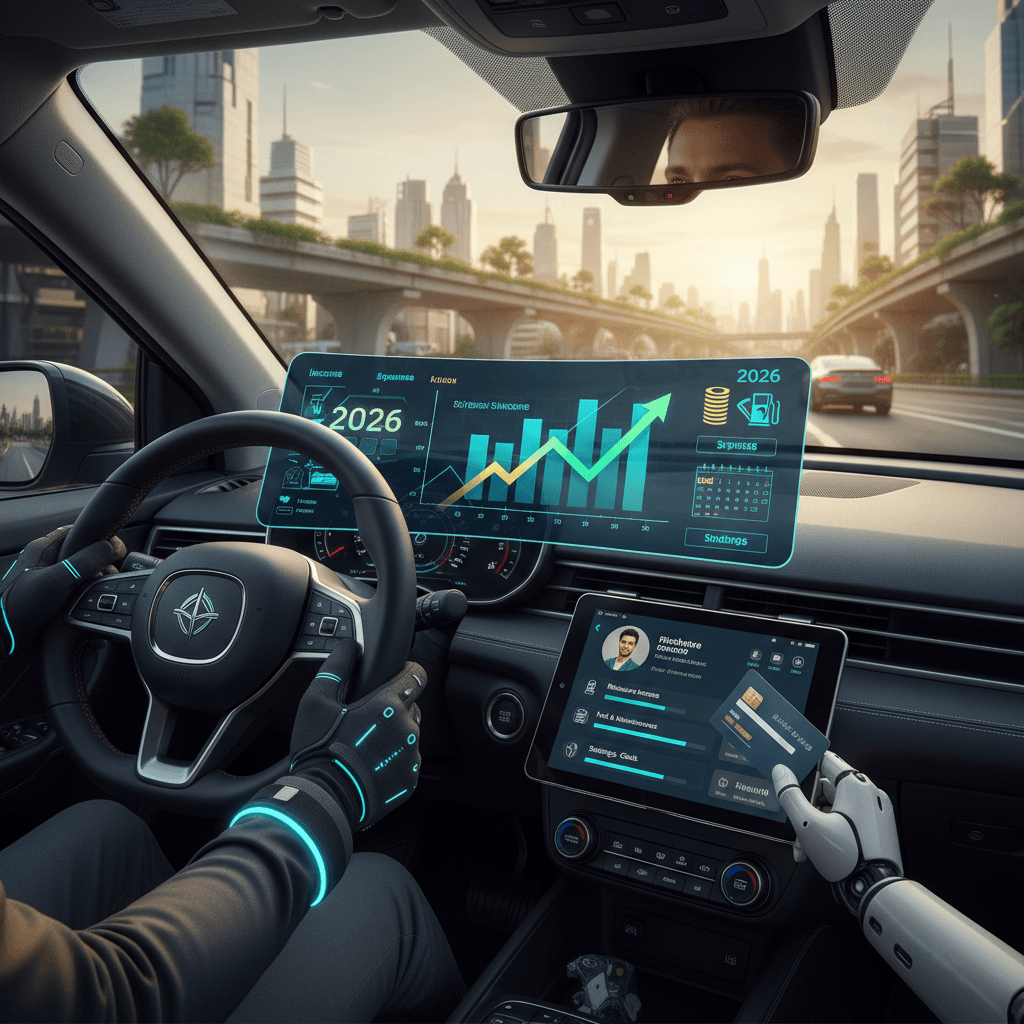 Como organizar as finanças do motorista de aplicativo em 2026