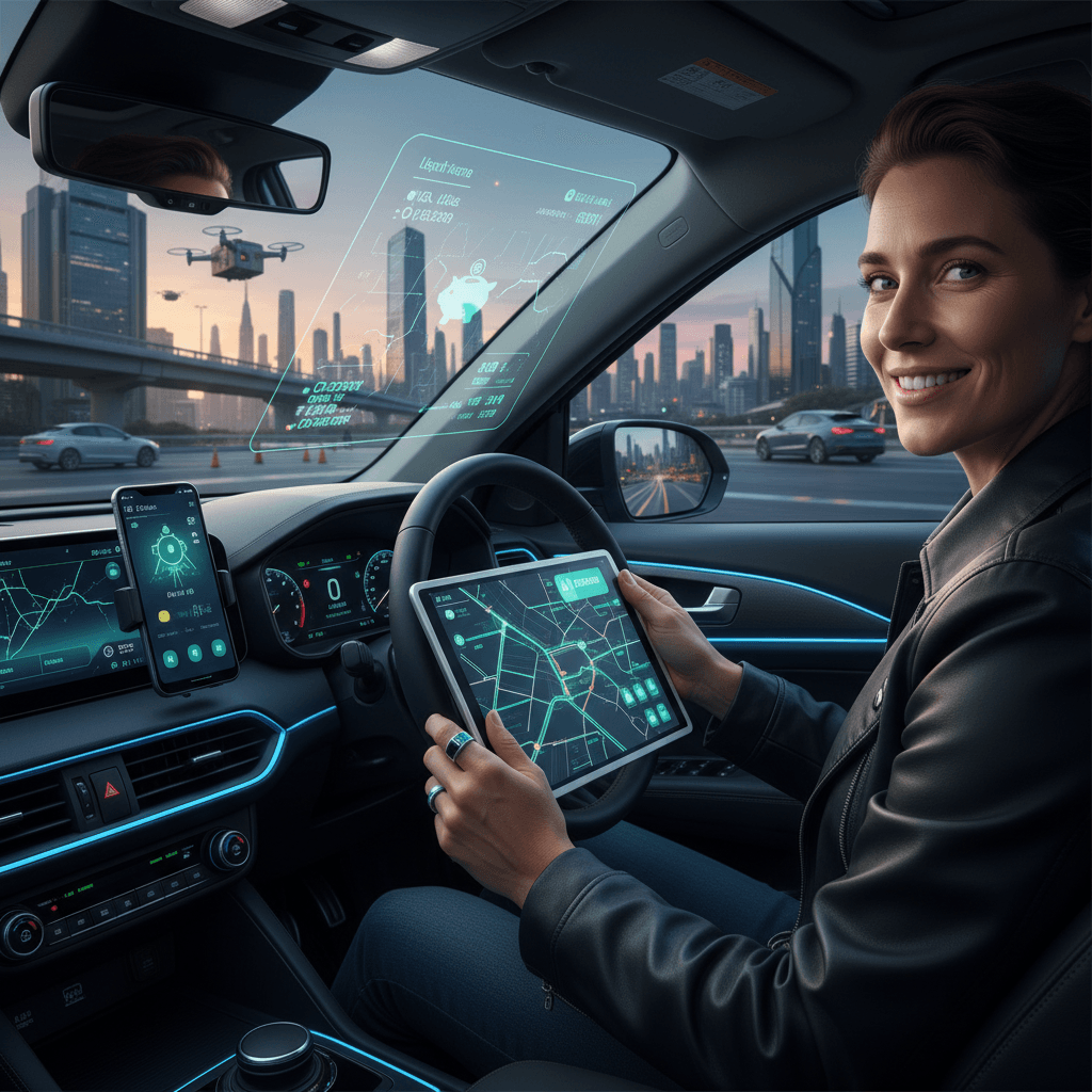 Aplicativos e gadgets para motoristas faturarem mais em 2026