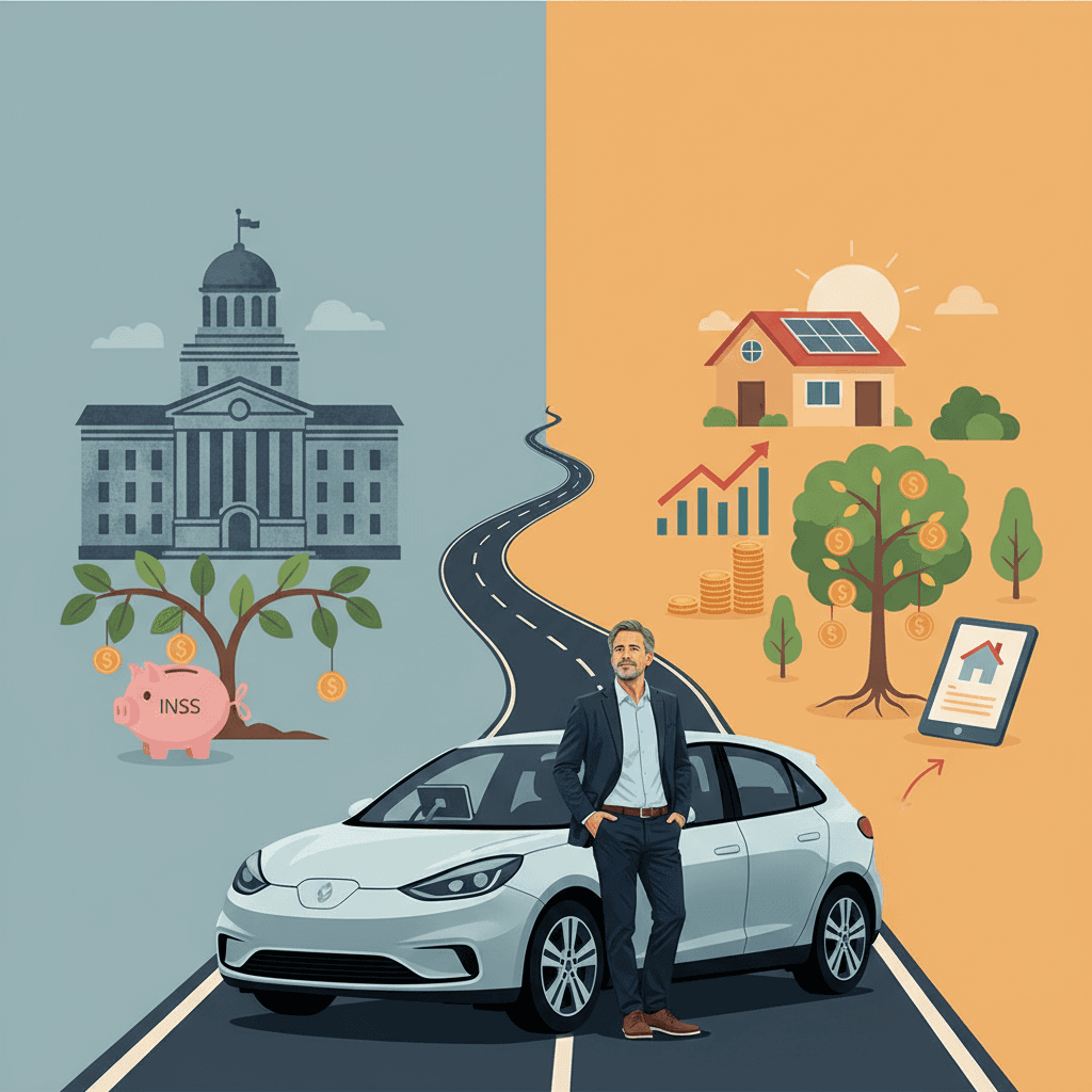 Aposentadoria para motoristas de aplicativo: opções além do INSS