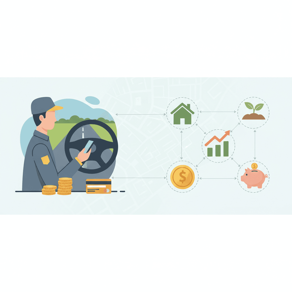 Como diversificar investimentos para motoristas de aplicativo