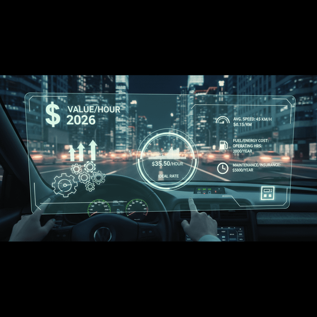 Como calcular valor/hora ideal para rodar com apps em 2026