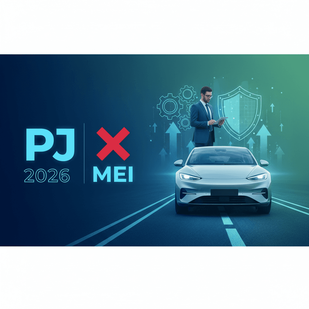 PJ para motoristas: vantagens além do MEI em 2026