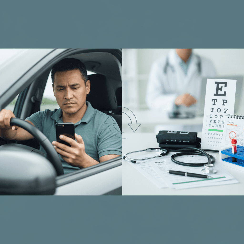 Saúde preventiva: exames essenciais para motoristas de aplicativo