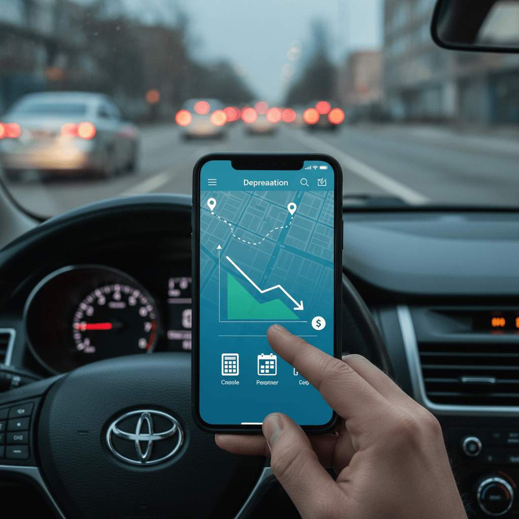 Como calcular a depreciação do carro sendo motorista de aplicativo