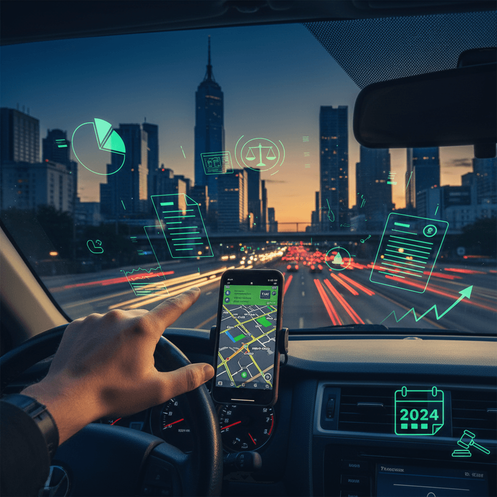 Mudanças na legislação tributária para motoristas de aplicativo em 2024