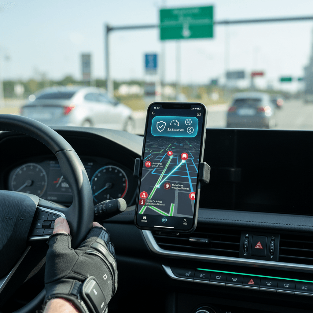 Como evitar multas frequentes dirigindo por apps em 2026
