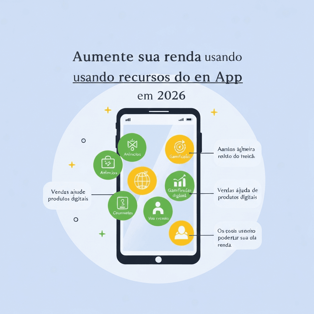 Como aumentar sua renda usando recursos do app em 2026