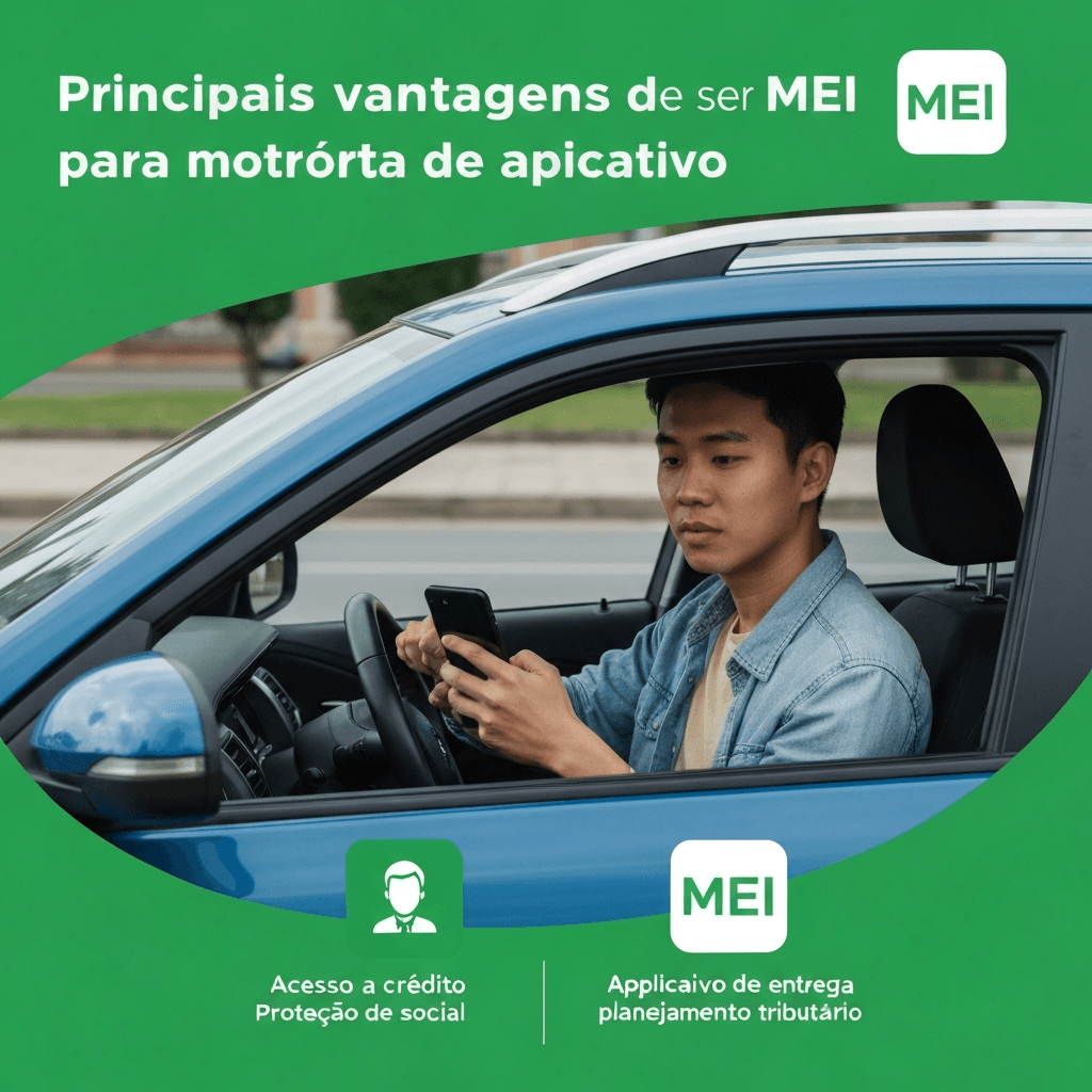 Principais vantagens de ser MEI para motorista de aplicativo