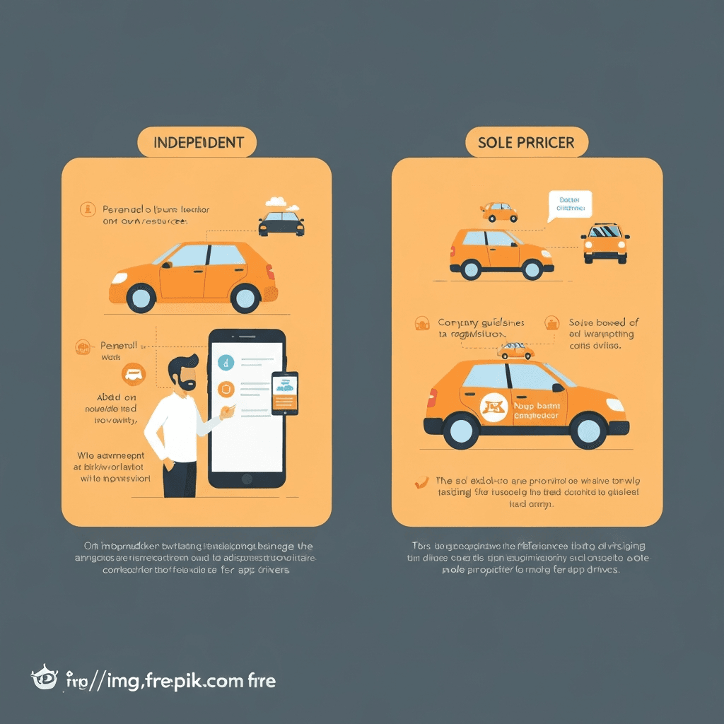 Diferença entre ser autônomo ou pessoa jurídica para motoristas de app