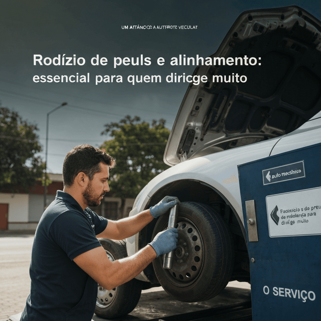 Rodízio de pneus e alinhamento: essencial para quem dirige muito