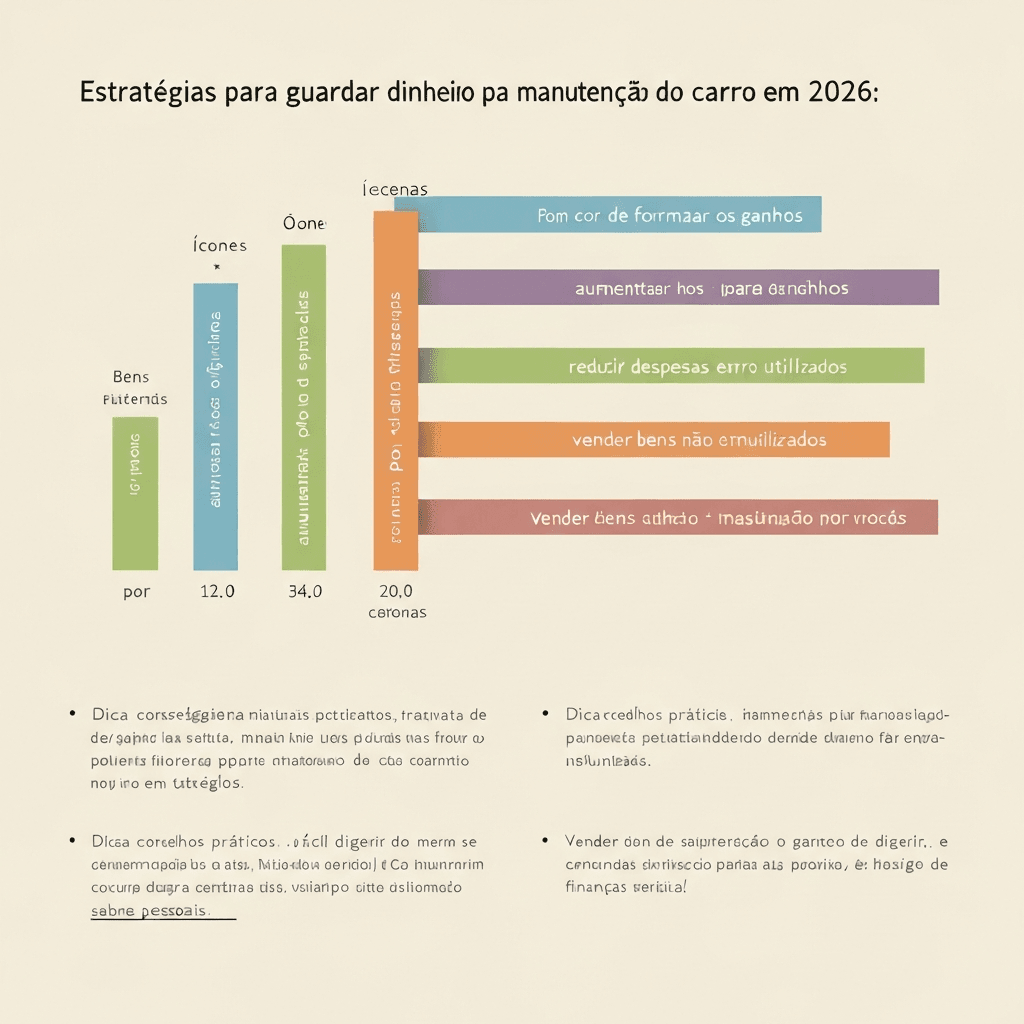 Estratégias para guardar dinheiro para manutenção do carro em 2026