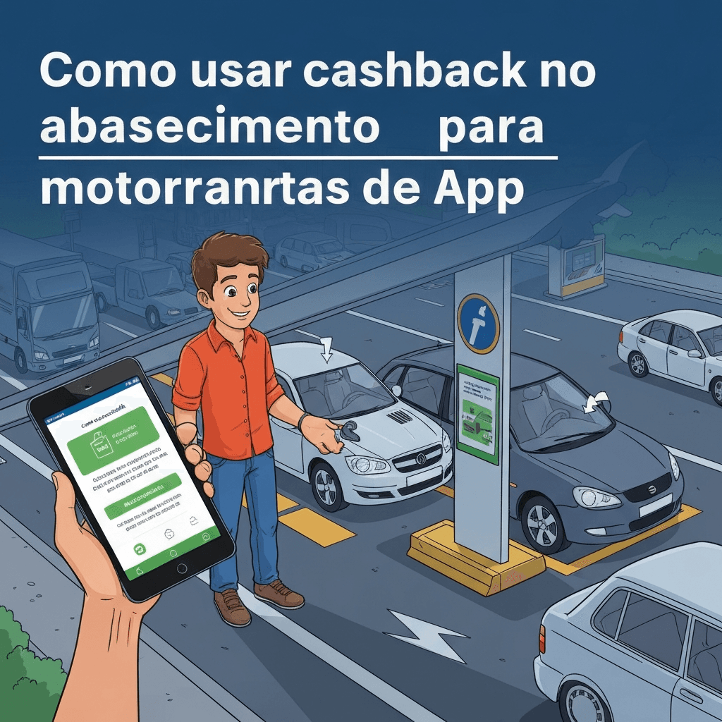 Como usar cashback no abastecimento para motoristas de app