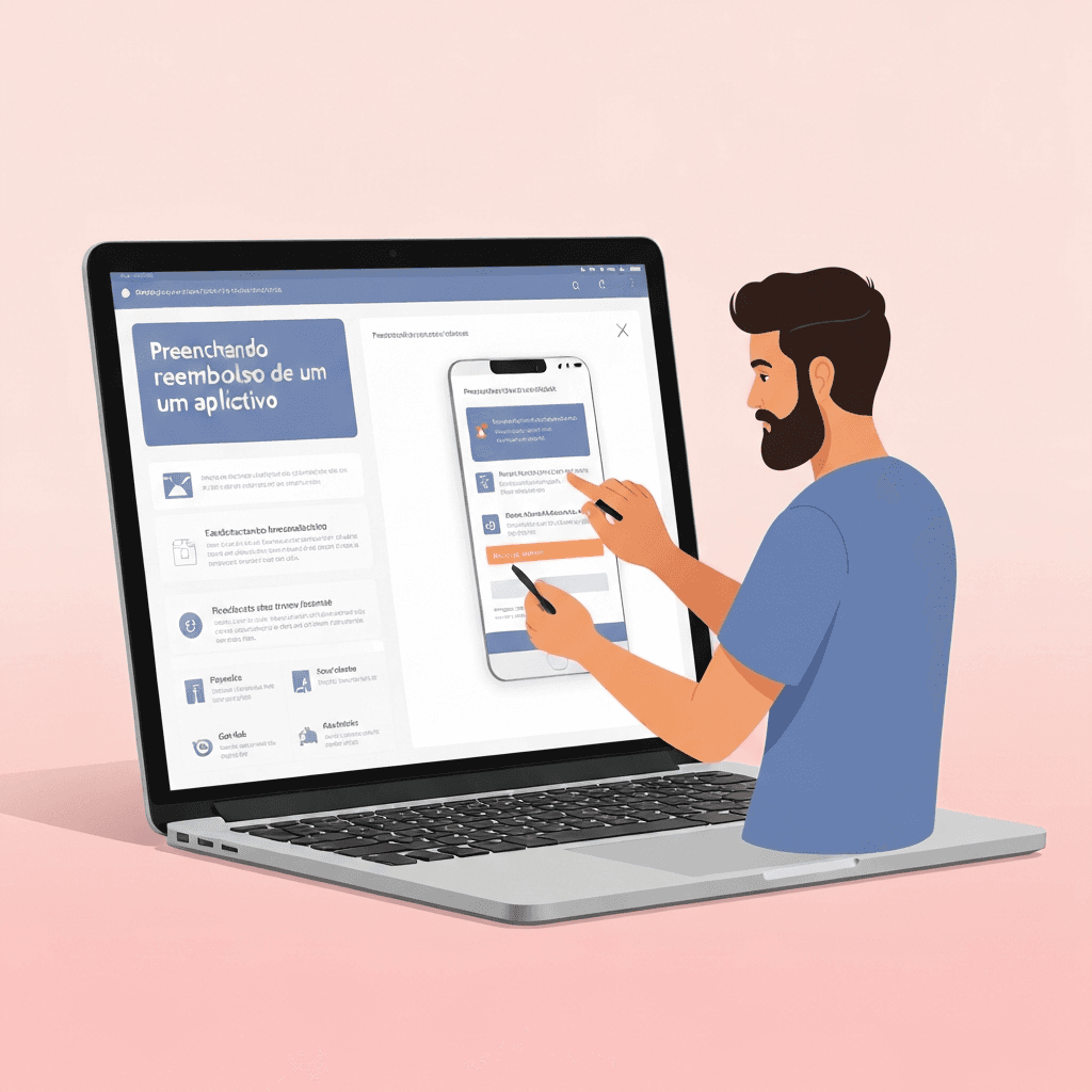 Como buscar reembolso em caso de problema com aplicativo
