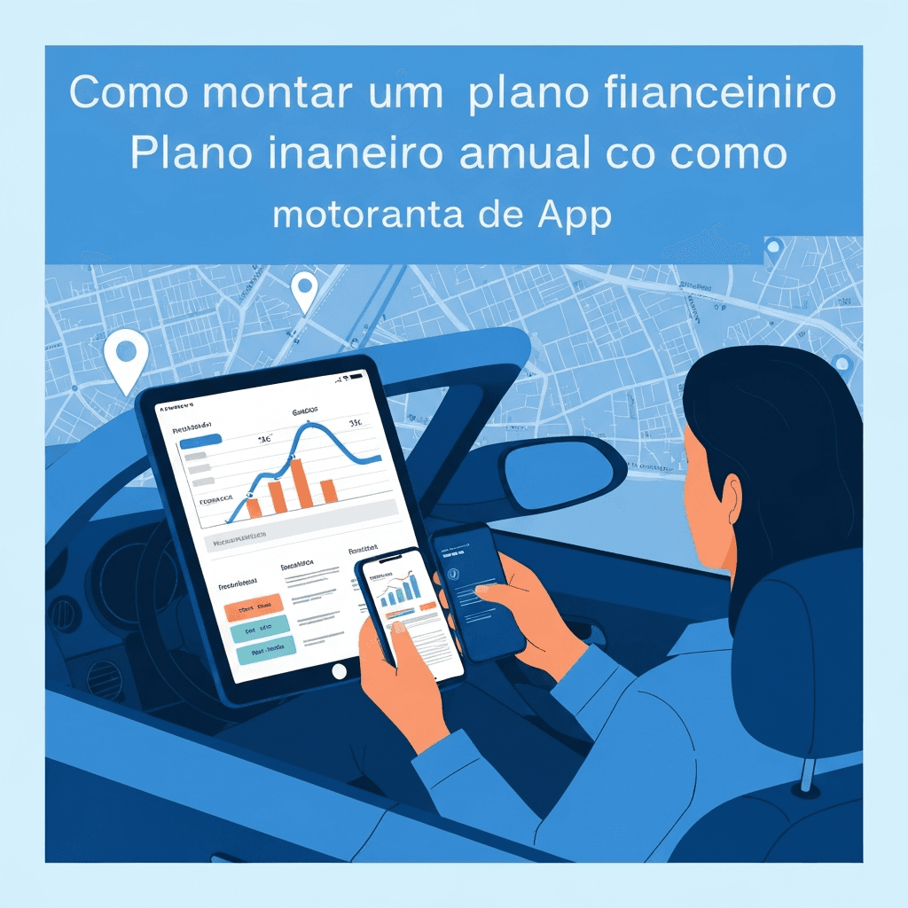 Como montar um plano financeiro anual como motorista de app