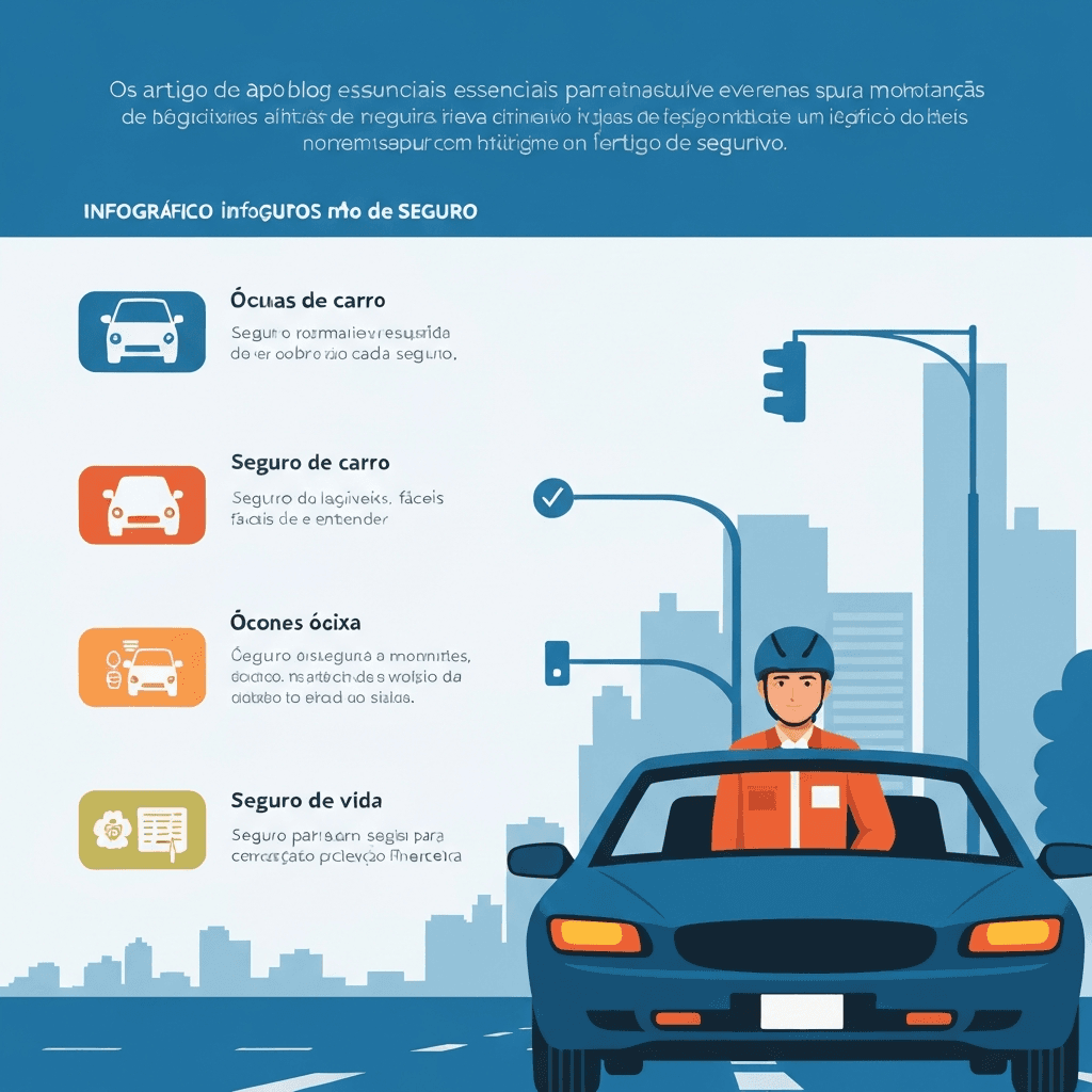 Tipos de seguros essenciais para motoristas de aplicativo