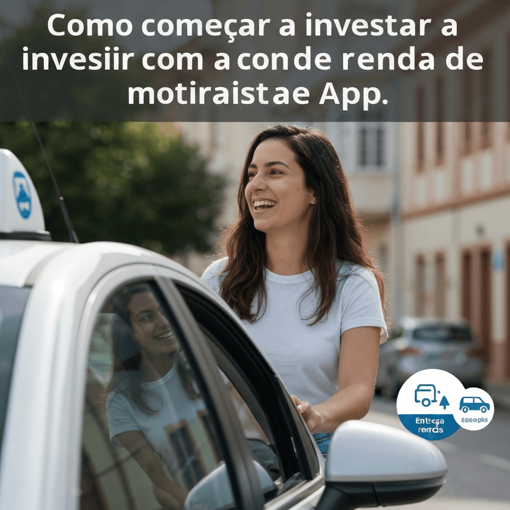 Como começar a investir com a renda de motorista de app