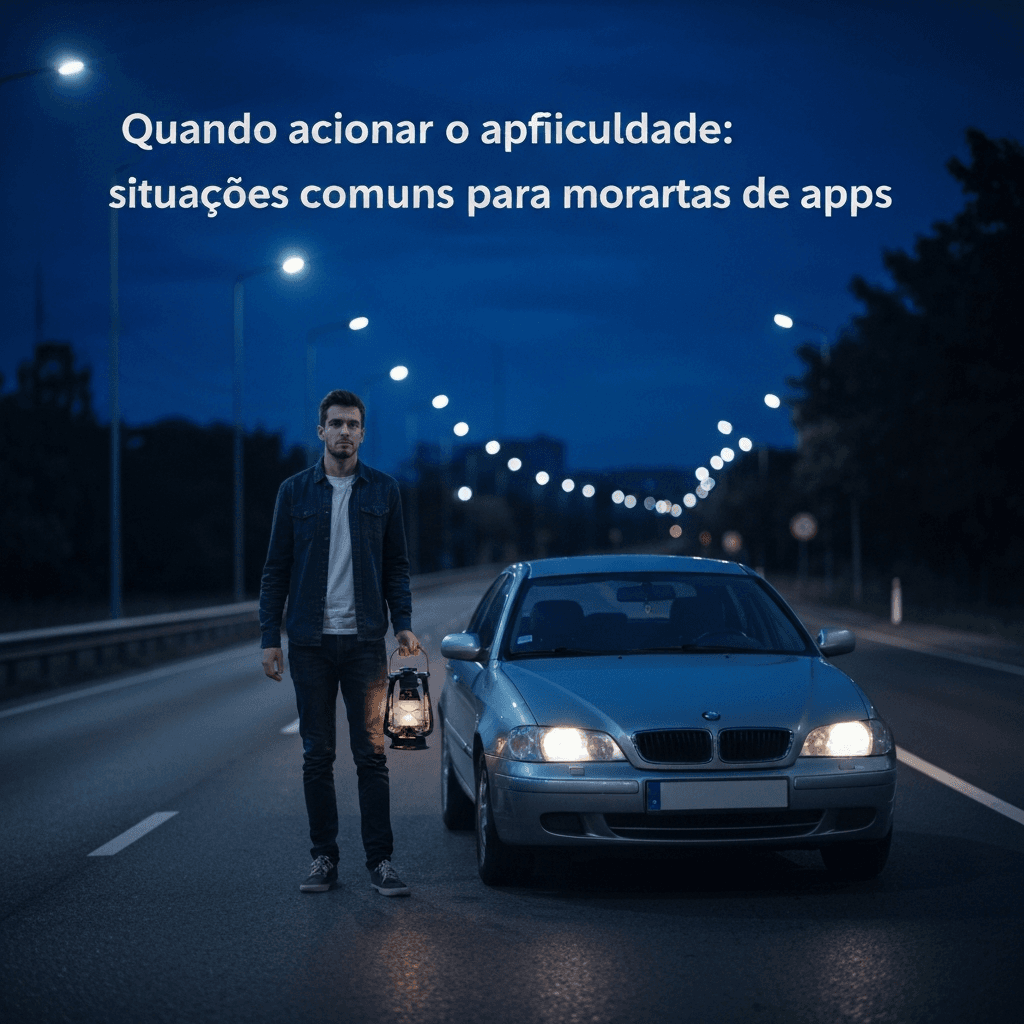 Quando acionar o seguro: situações comuns para motoristas de apps