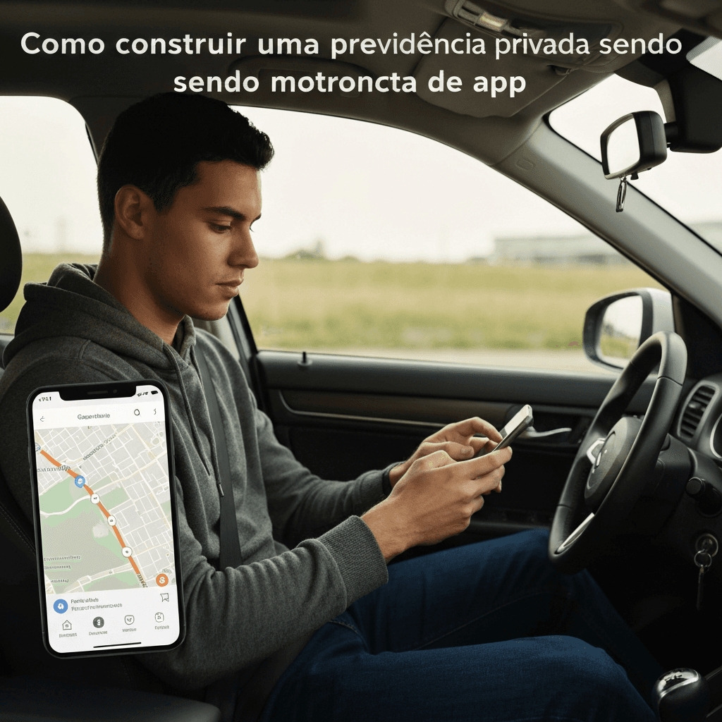 Como construir uma previdência privada sendo motorista de app