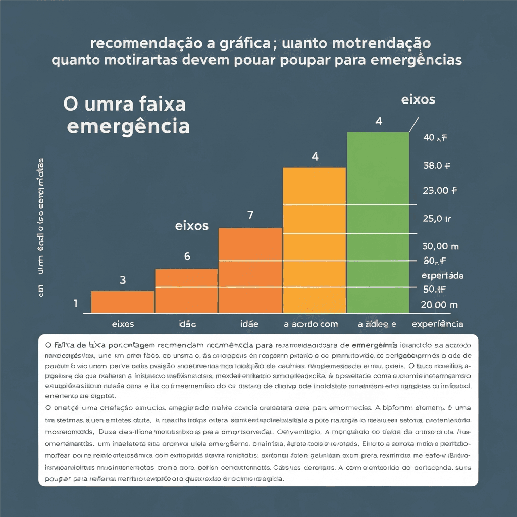 Quanto da sua renda guardar para emergências como motorista