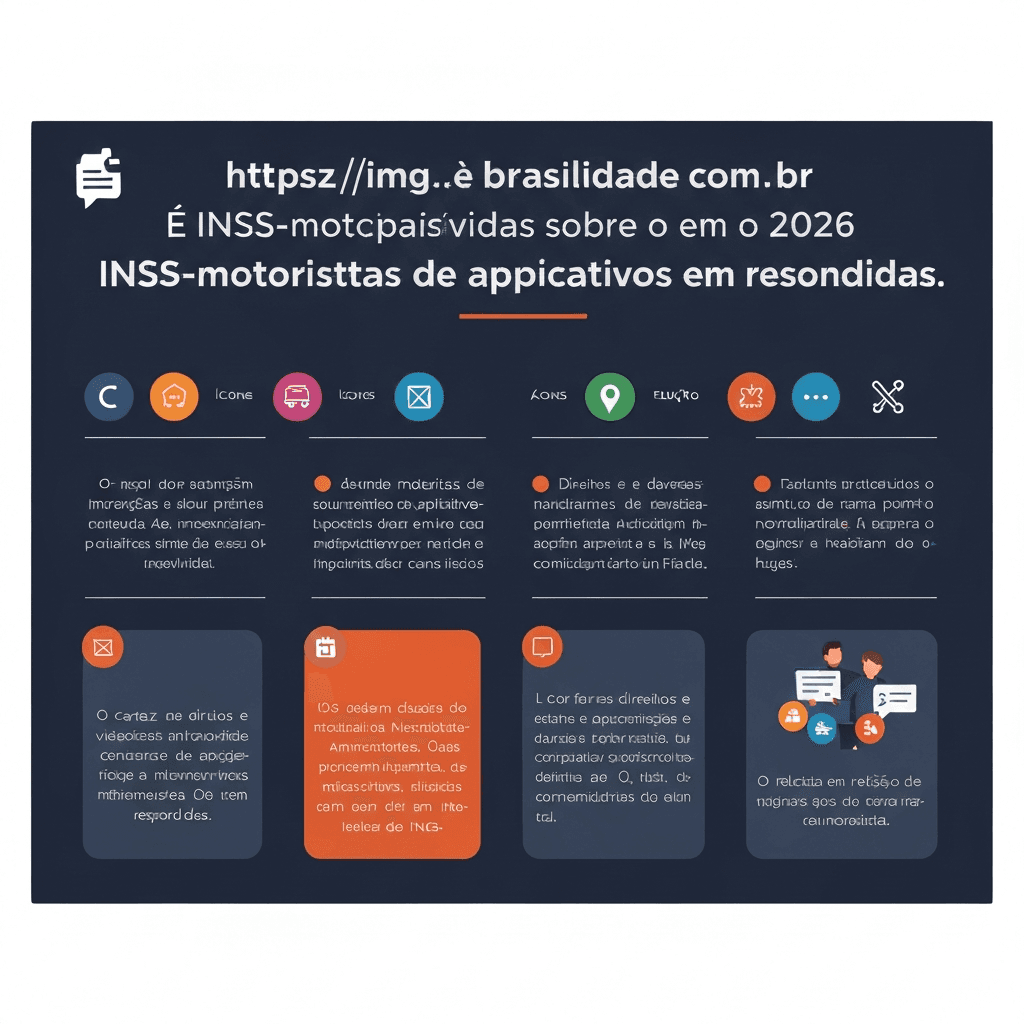 INSS para motoristas de apps: dúvidas respondidas em 2026