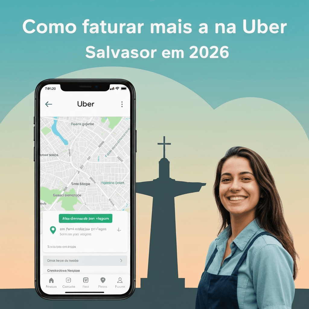 Como faturar mais na Uber em Salvador em 2026