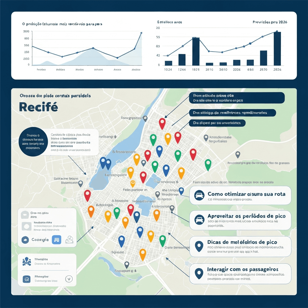 Como faturar mais na Uber em Recife: estratégias 2026