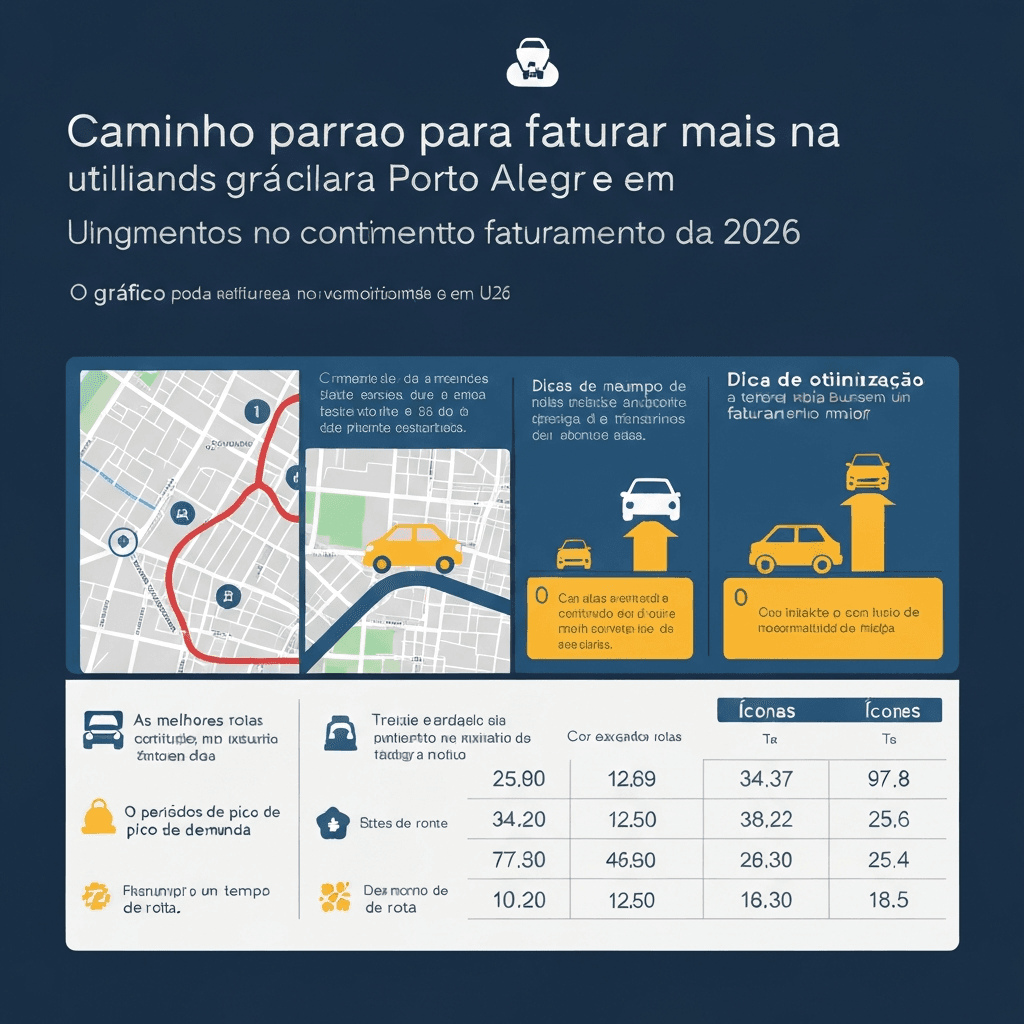 Como faturar mais na Uber em Porto Alegre em 2026