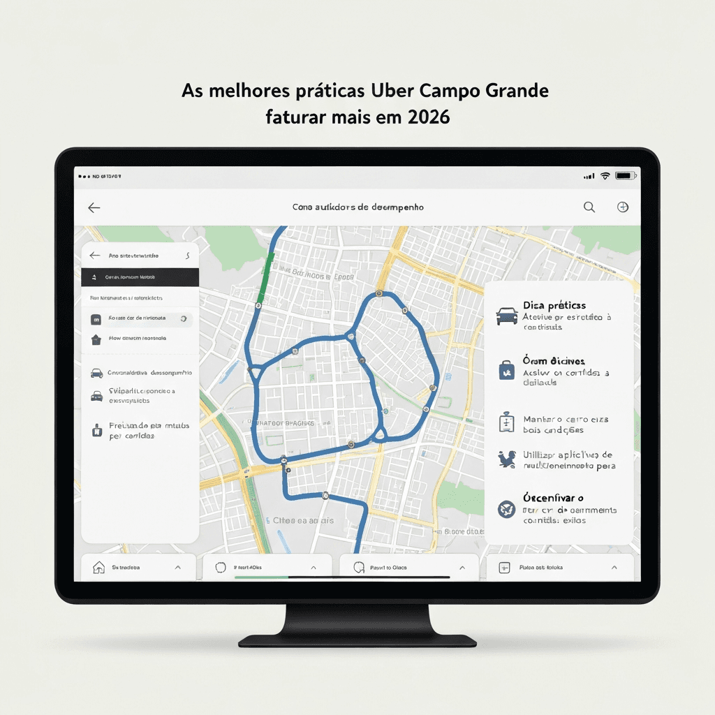 Como faturar mais na Uber em Campo Grande: dicas práticas para 2026