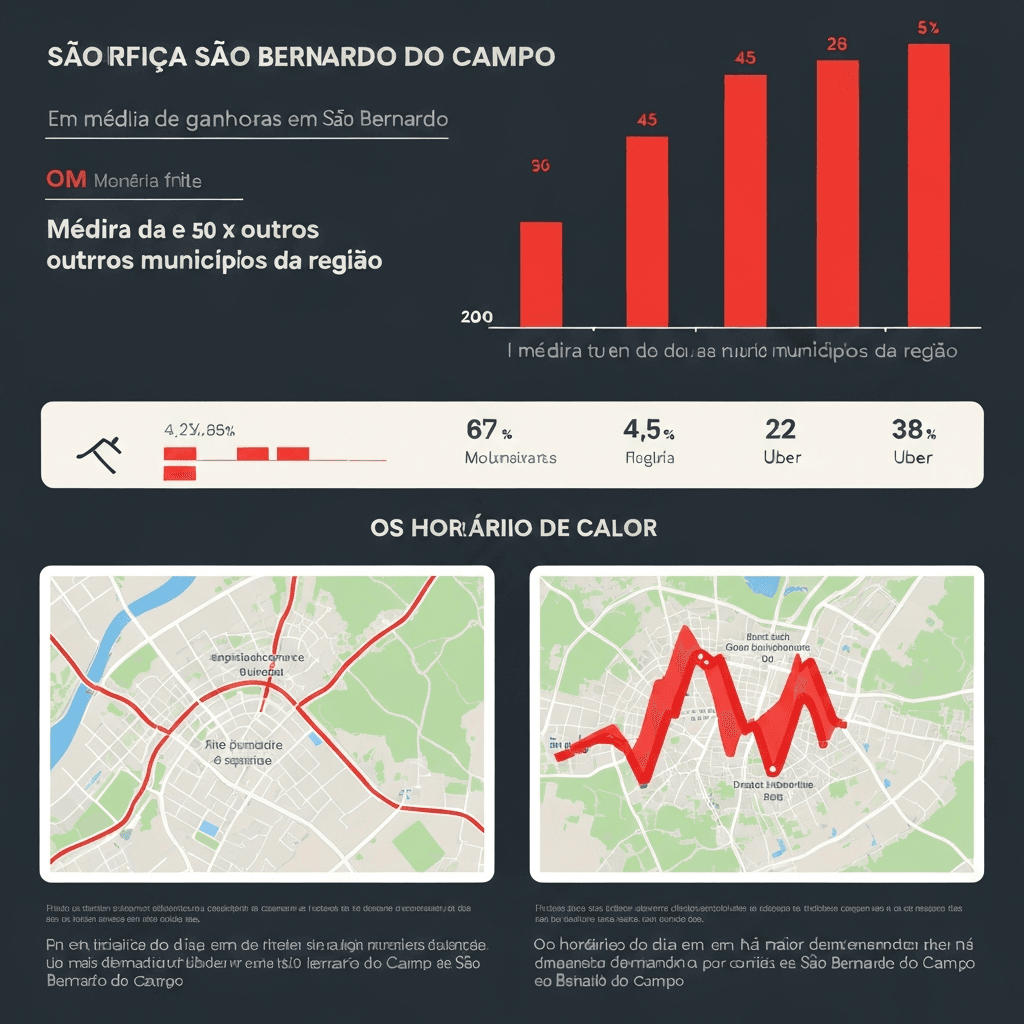Como faturar mais na Uber em São Bernardo do Campo