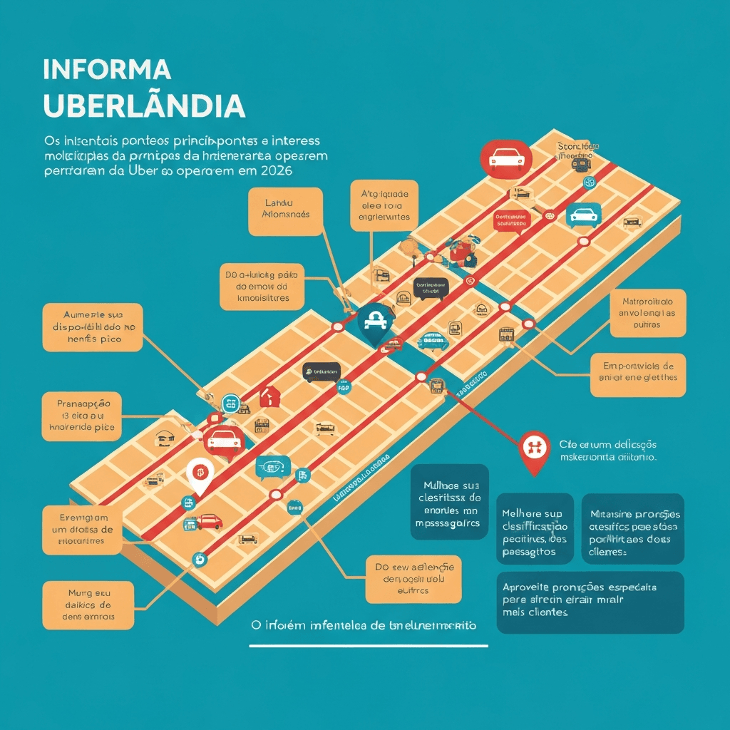 Como faturar mais na Uber em Uberlândia: estratégias 2026