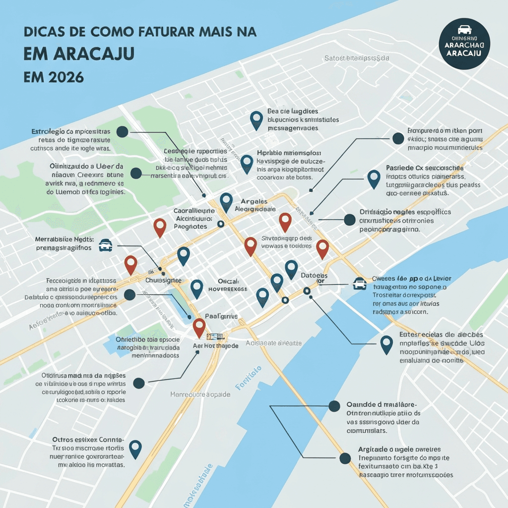 Como faturar mais na Uber em Aracaju: Guia 2026